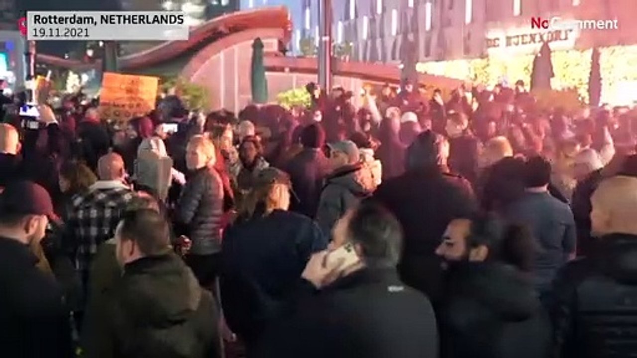 Autoridades iniciam operações de limpeza em Roterdão