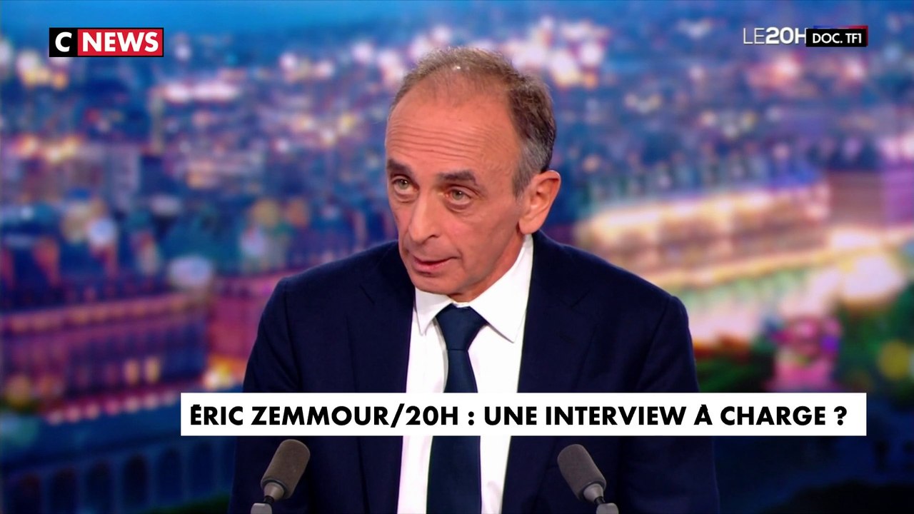 Eric Zemmour au 20h : une interview controversée