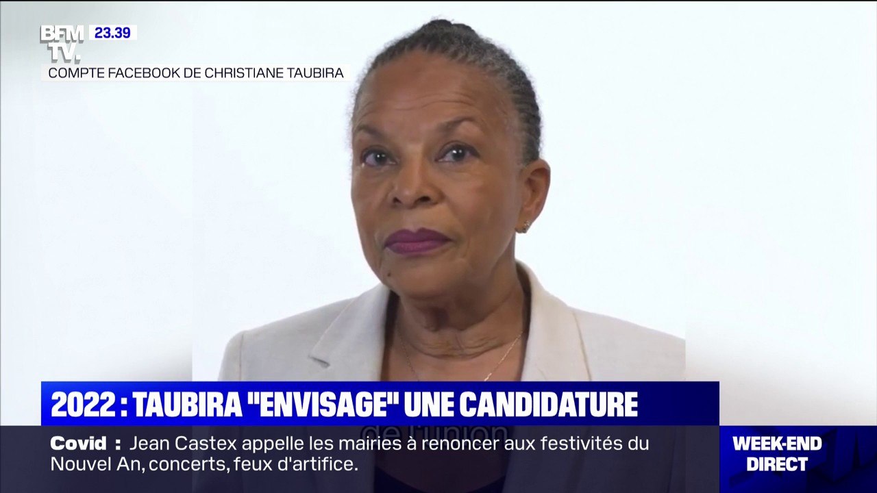 Présidentielle 2022 : Christiane Taubira envisage une candidature