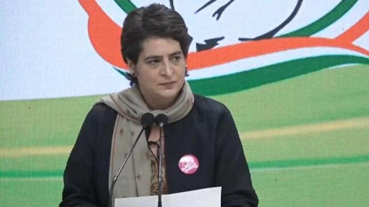 Priyanka Gandhi alleges BJP's involvement in Ayodhya land 'scam'