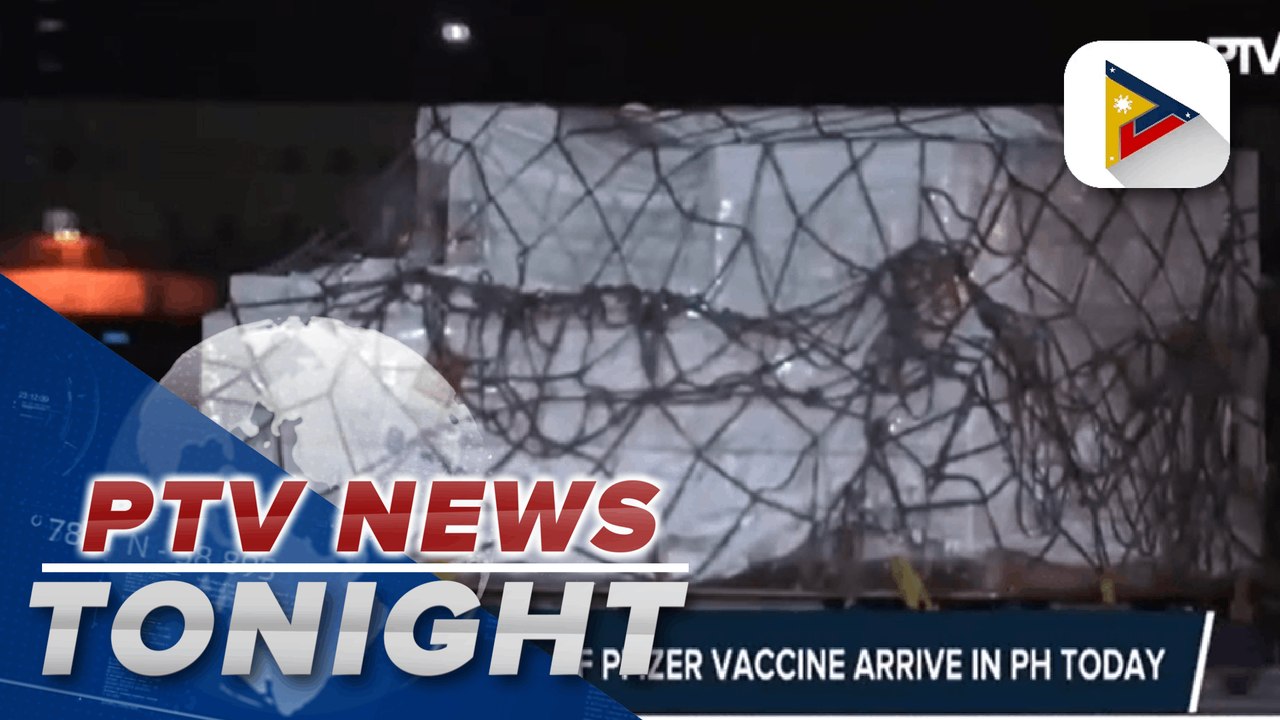 Over 1.4M doses of Pfizer vaccine arrive in PH today