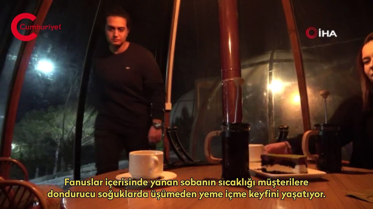 Sivas’ın donduran ayazına fanuslu çözüm