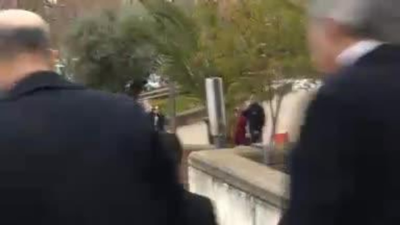 Général - Cristiano Ronaldo quitte le tribunal de Madrid