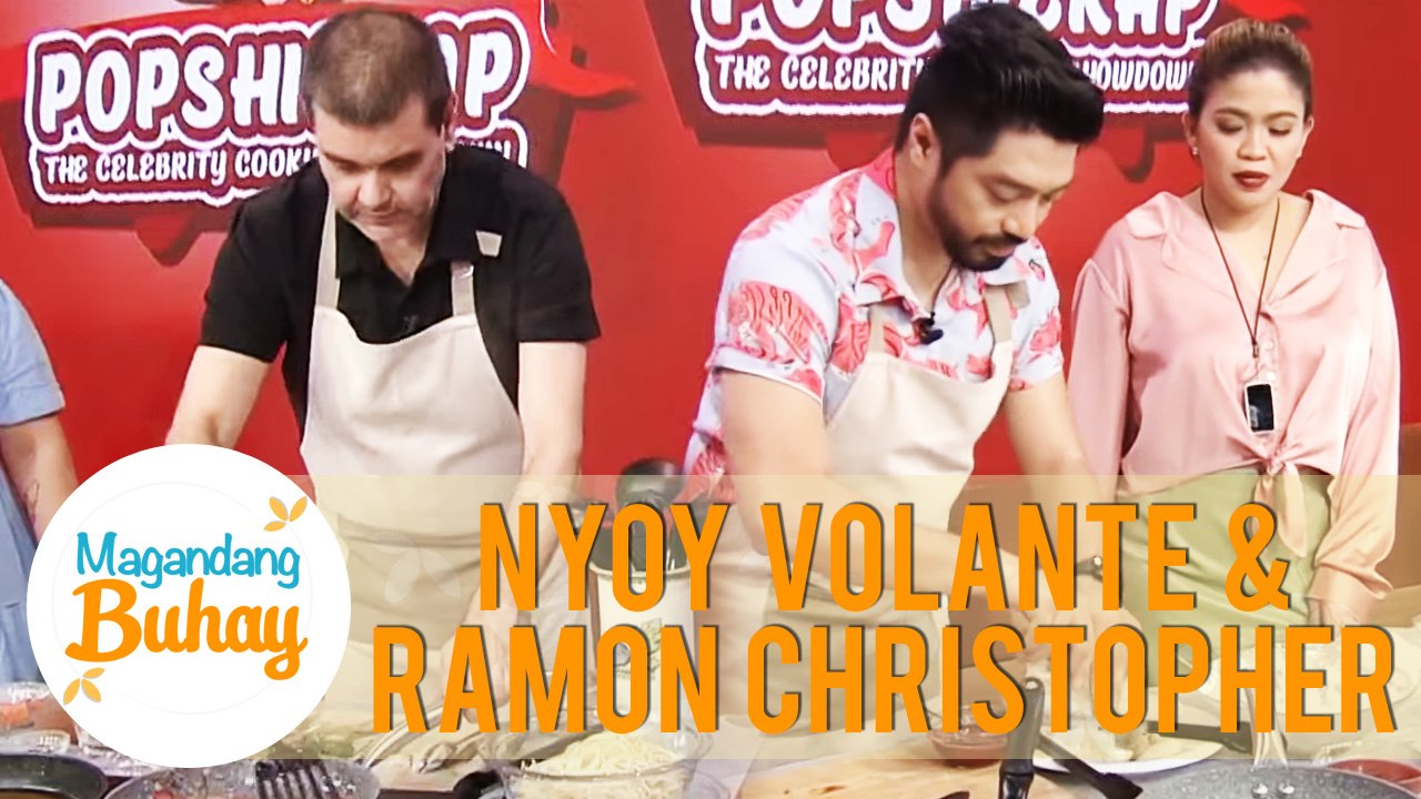 Nyoy and Monching try to cook spaghetti | Magandang Buhay