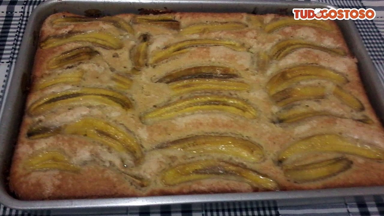 Torta fácil de banana