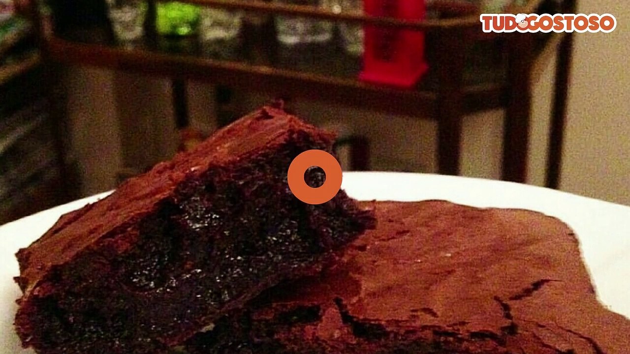 Brownie de achocolatado simples e fácil