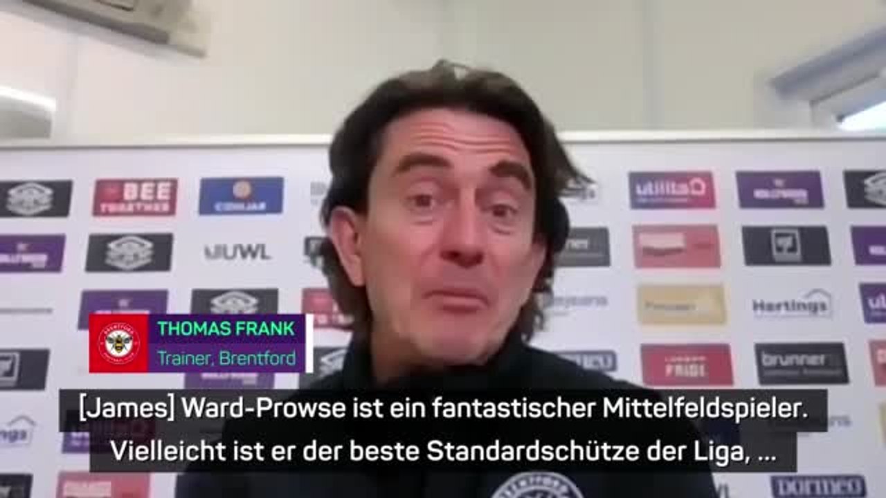 Freistöße? Frank: “Nur Messi besser als Ward-Prowse"