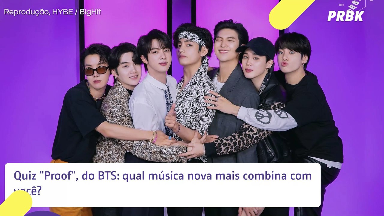 BTS: "Yet To Come", "Run BTS" ou "For Youth", qual música de "Proof" você é?
