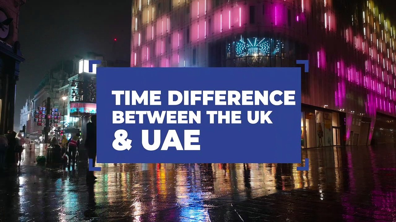 Time Difference Between UK and UAE