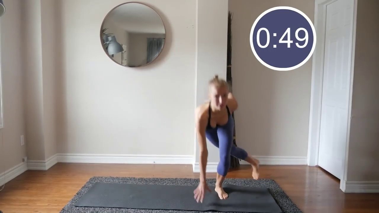 10 MIN BEGINNER FULL BODY WORKOUT at home no equipment _ Get MADFIT with me