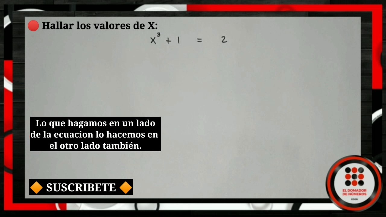 ECUACIONES DE TERCER GRADO