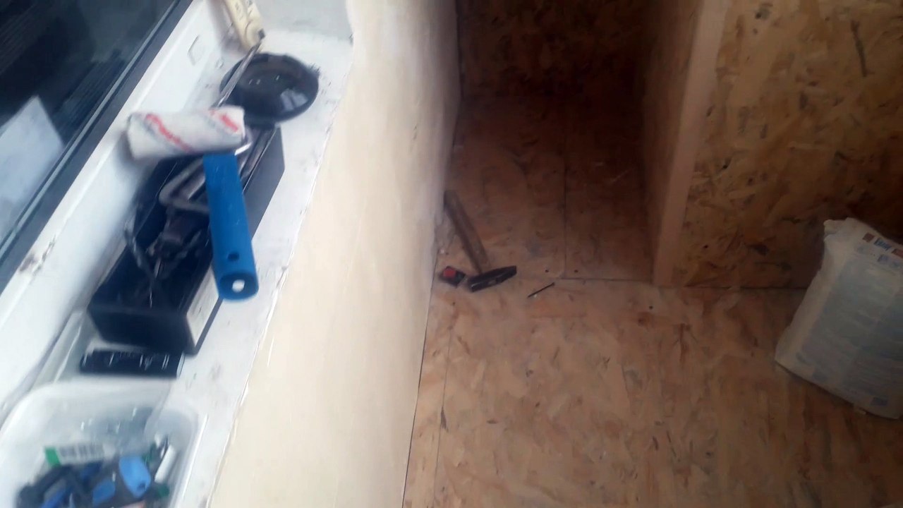 What are the results of warming the loggia in winter