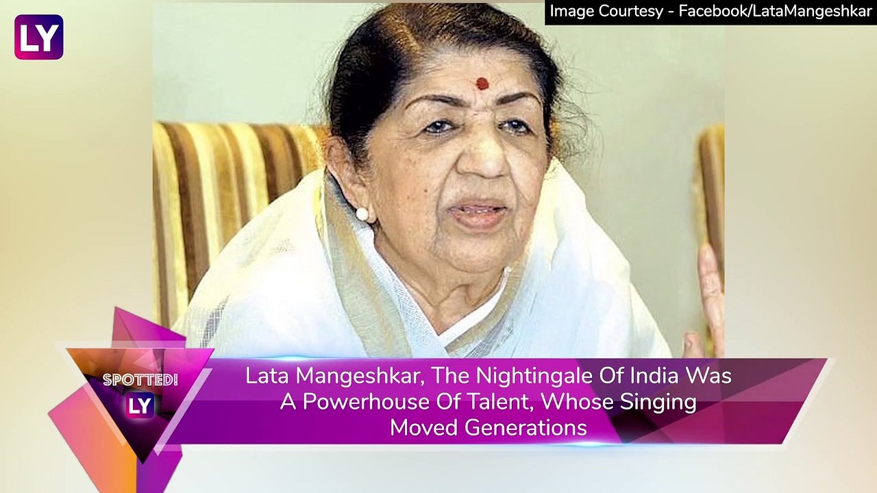 Lata Mangeshkar Filmography