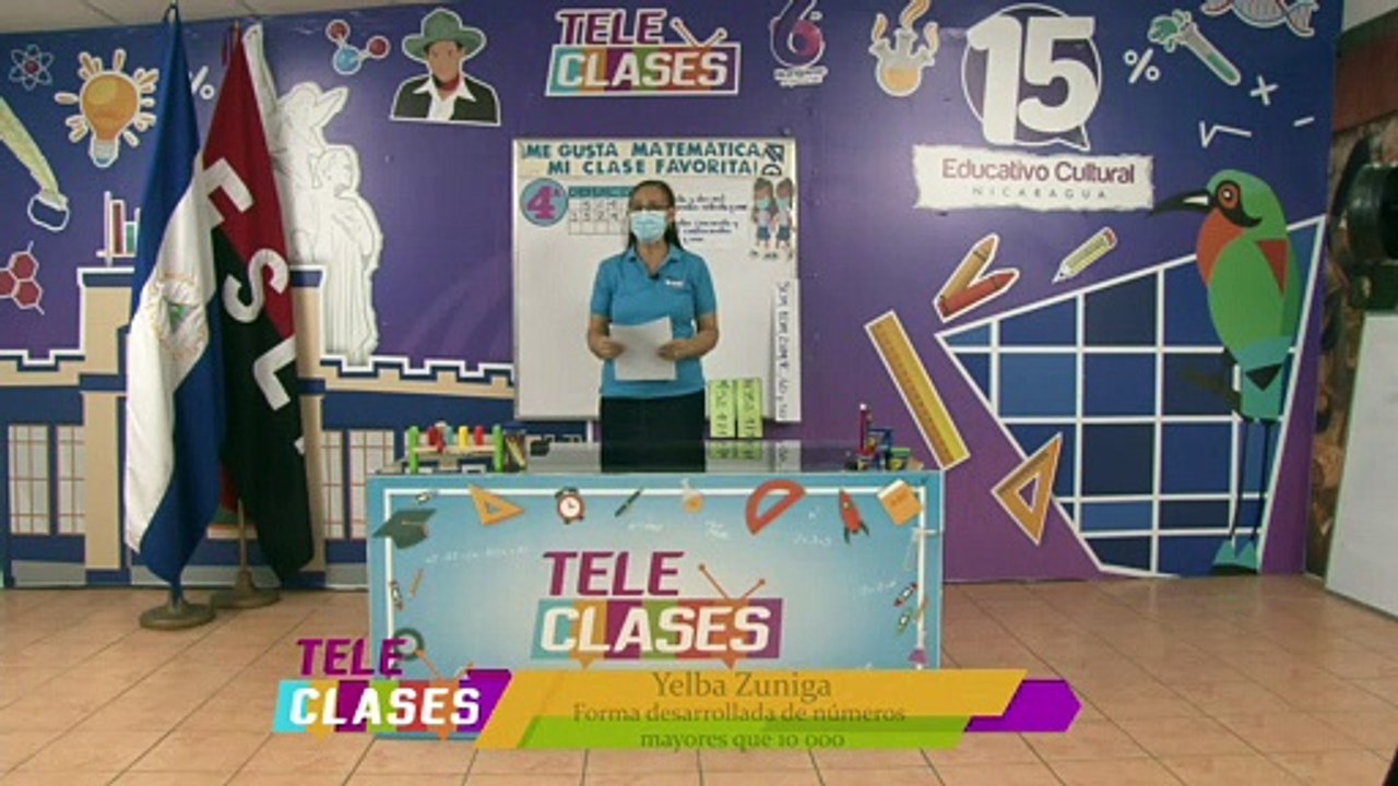 Clase de Matemática de 4to Grado