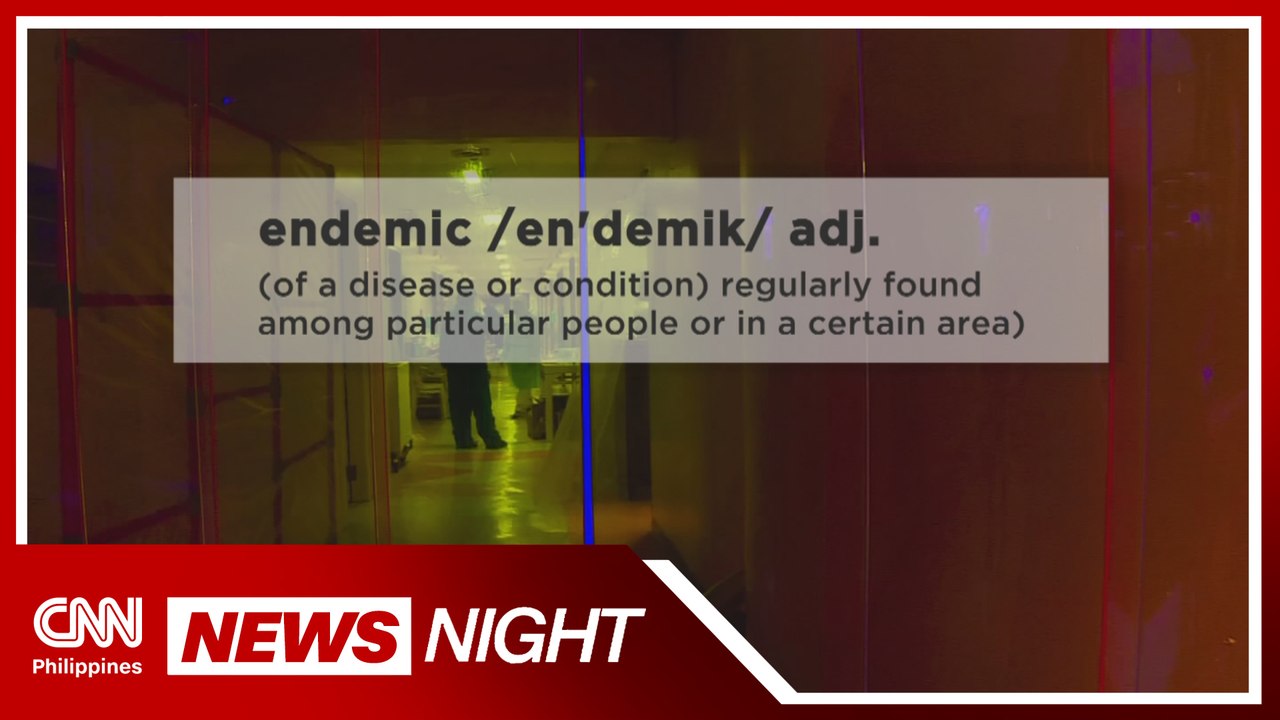 What does endemic mean?