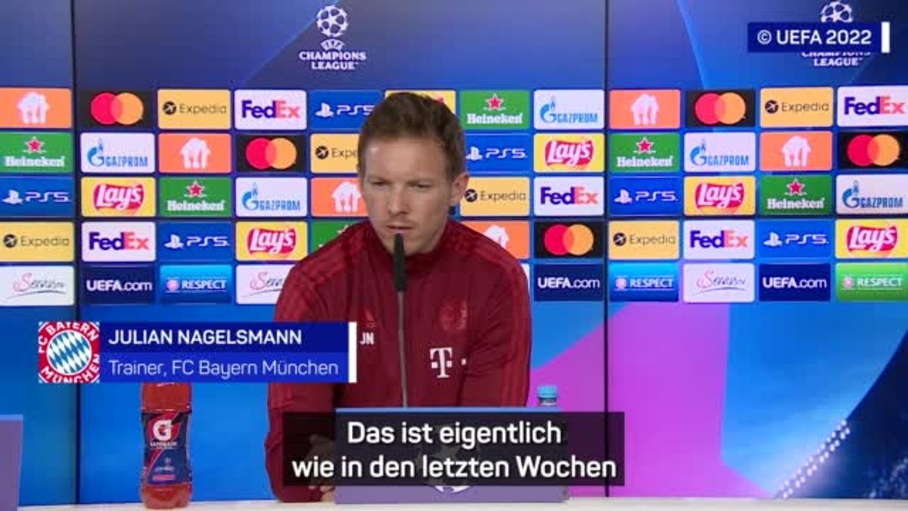 Nagelsmann: "Keine Prognose" für Goretzka