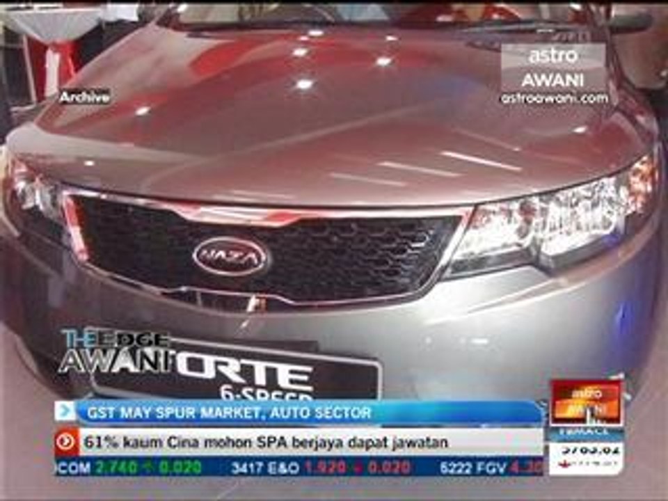 GST may spur market, auto sector