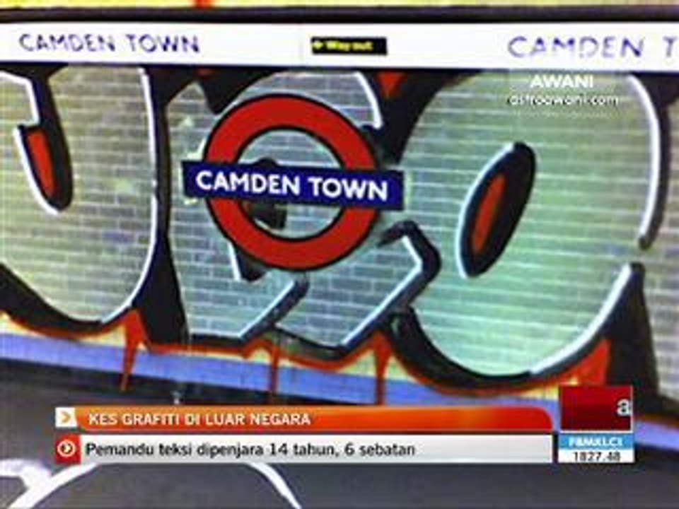 Kes grafiti di luar negara