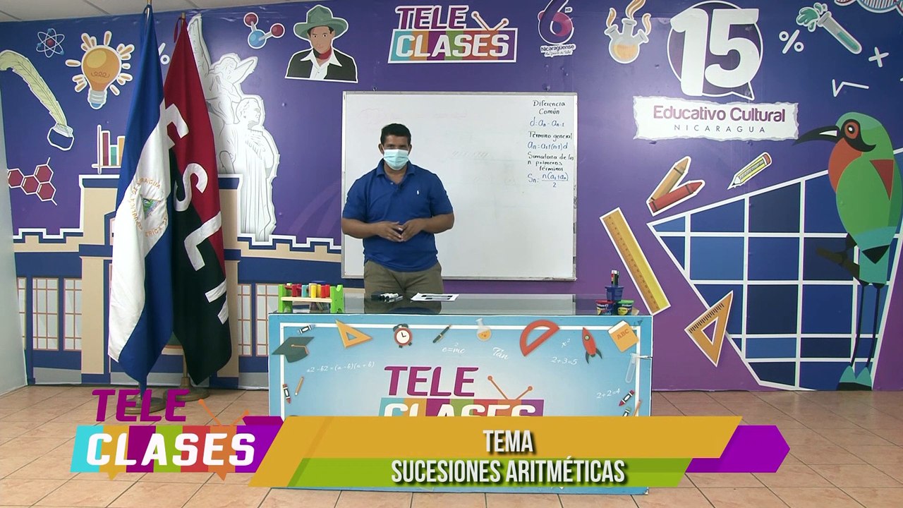 Clase de Matemática de 11vo Grado de Secundaria a distancia en el Campo