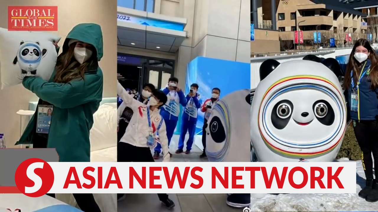 Hard to say goodbye: athletes express love for Bing Dwen Dwen