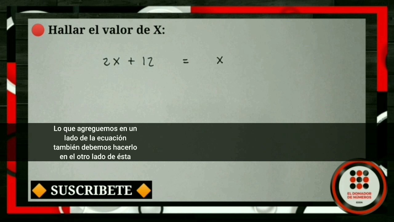 COMO RESOLVER Ecuaciones de primer grado (Paso a paso) Ejercicio #1