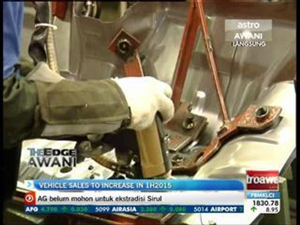 Vehicle sales to increase in 1H2015