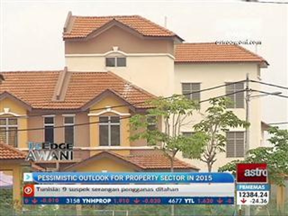 Pessimistic outlook for property sector in 2015