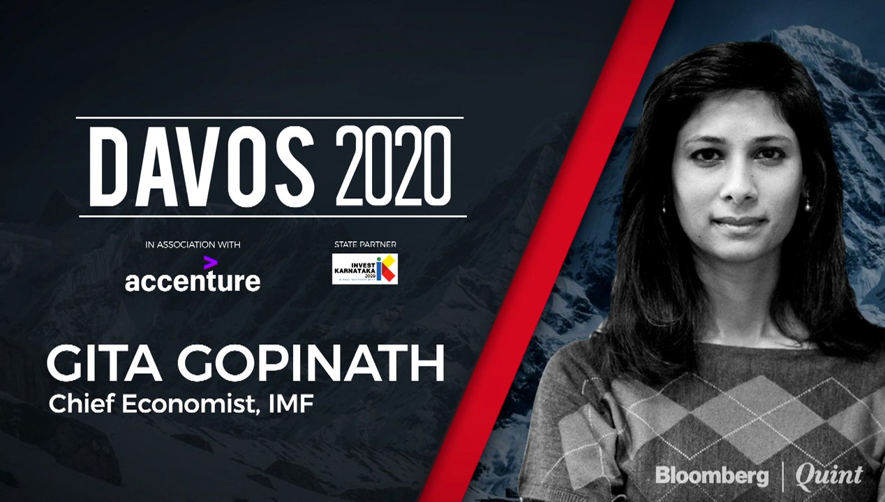 Gita Gopinath At WEF 2020