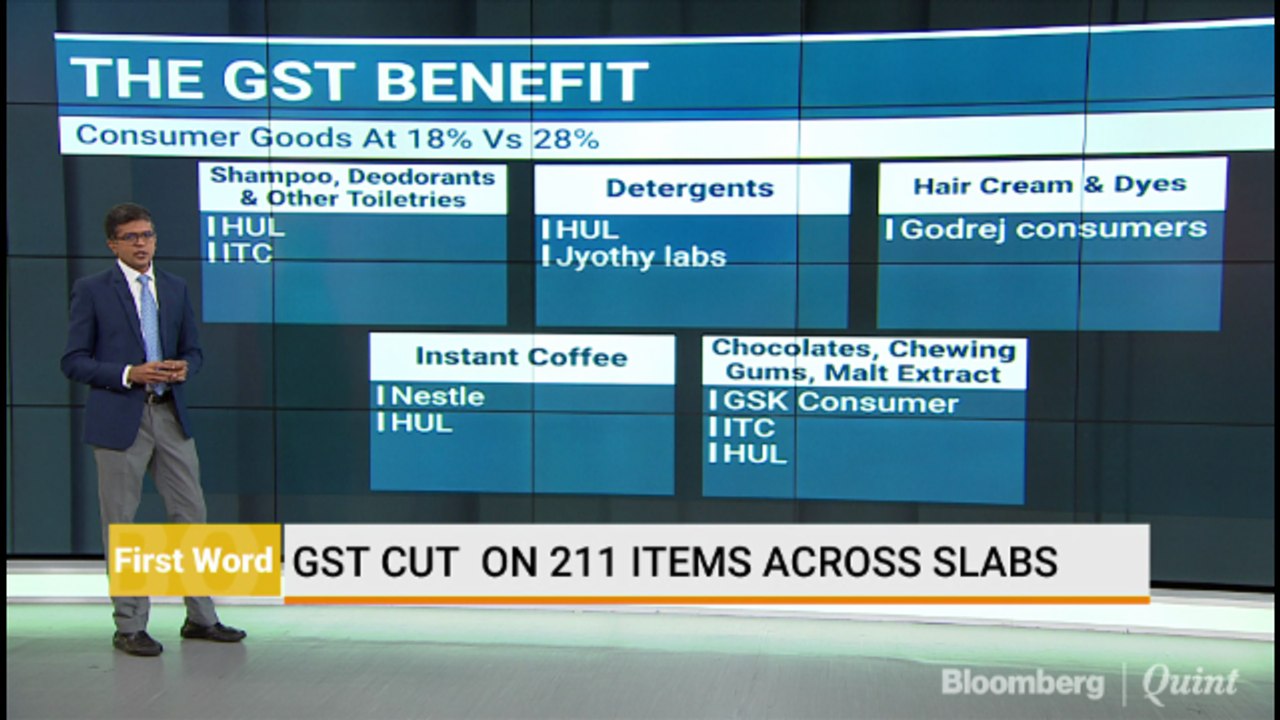 GST Cut On 211 Items Across Slabs