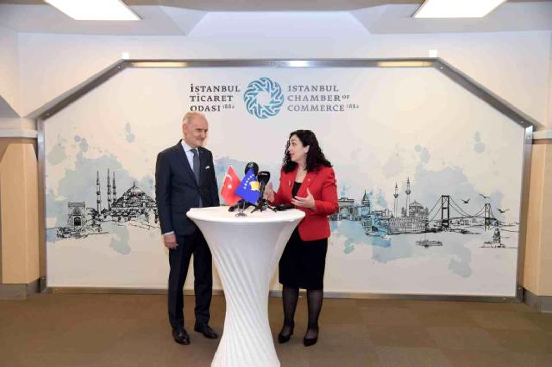 Son dakika haberleri... Kosova Cumhurbaşkanı Vjosa Osmanı Sadriu, İTO'yu ziyaret etti