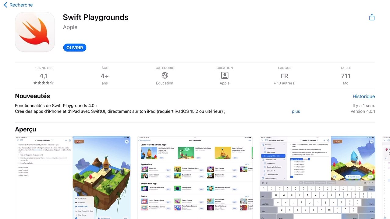 SWIFT PLAYGROUNDS