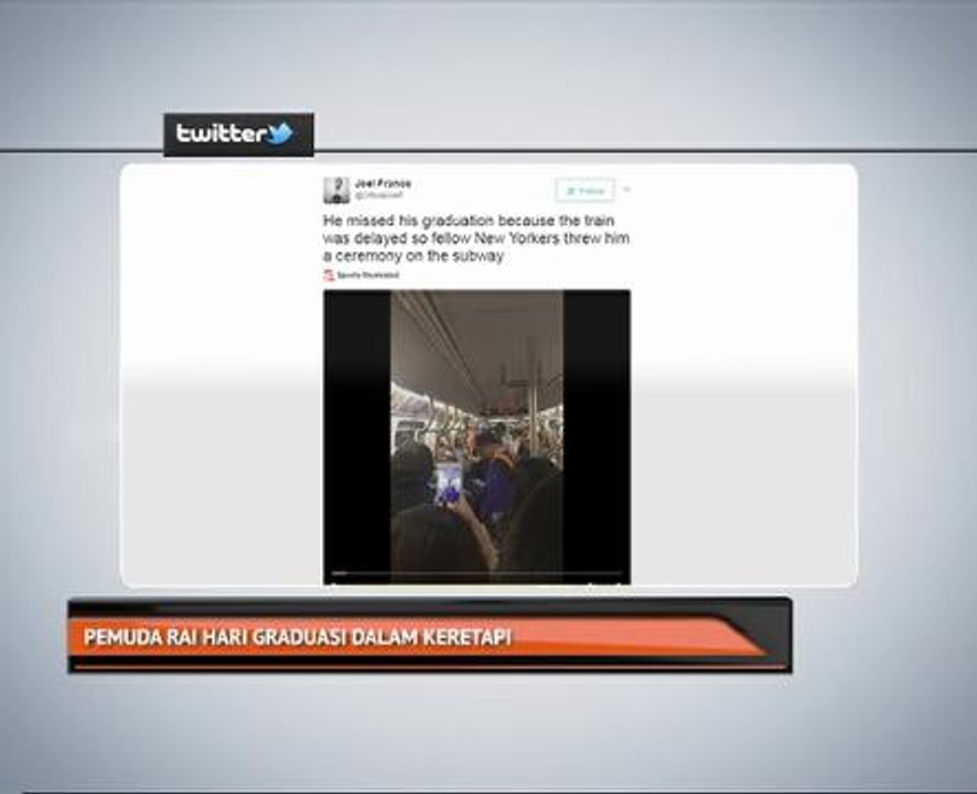 Pemuda Rai Hari Graduasi Dalam Keretapi 🚆 - Kenangan Tak Terlupakan