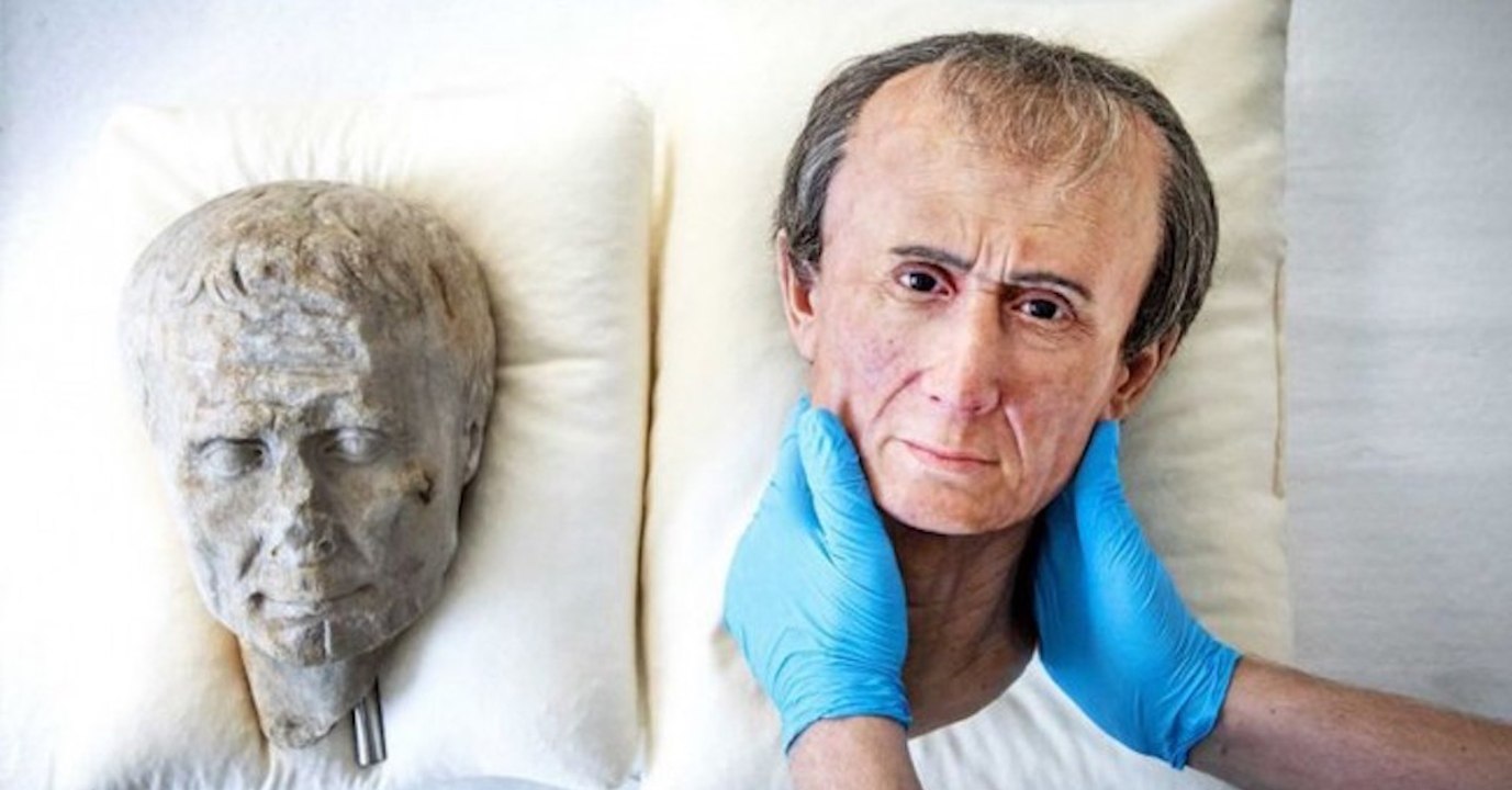 Archaeologists Have Unveiled A 3D Reconstruction Of Julius Caesar