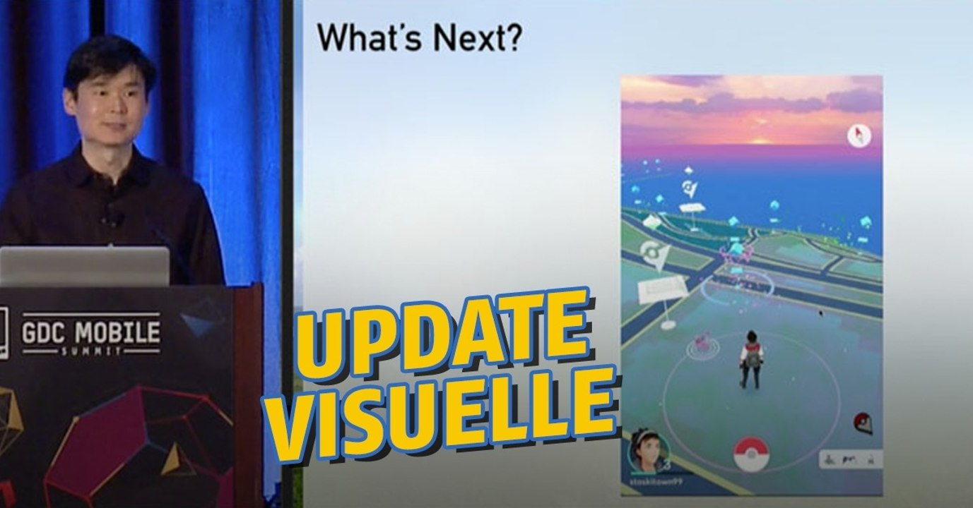 Pokémon Go : une mise-à-jour visuelle