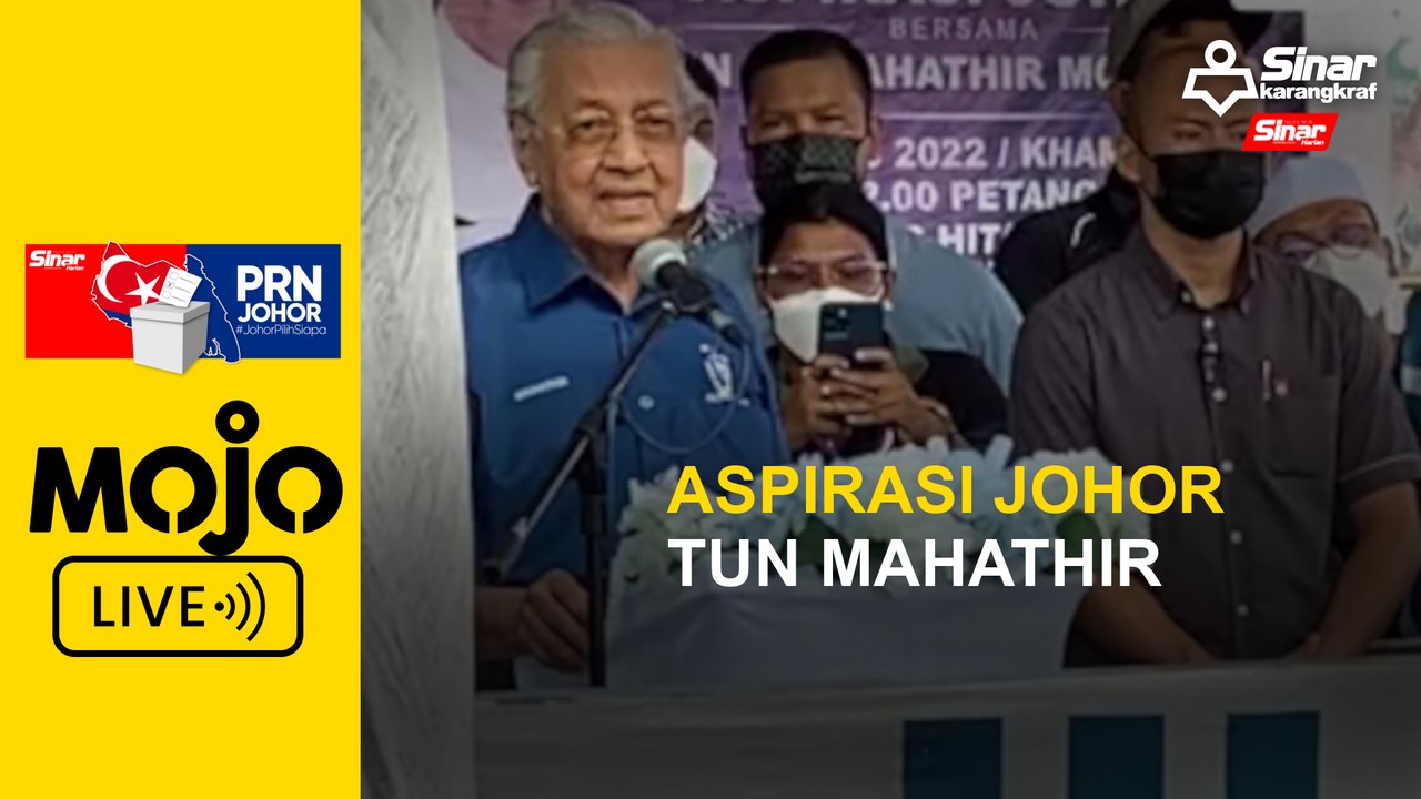 Aspirasi Johor Bersama Tun Dr Mahathir Mohamad di Felda Ayer Hitam