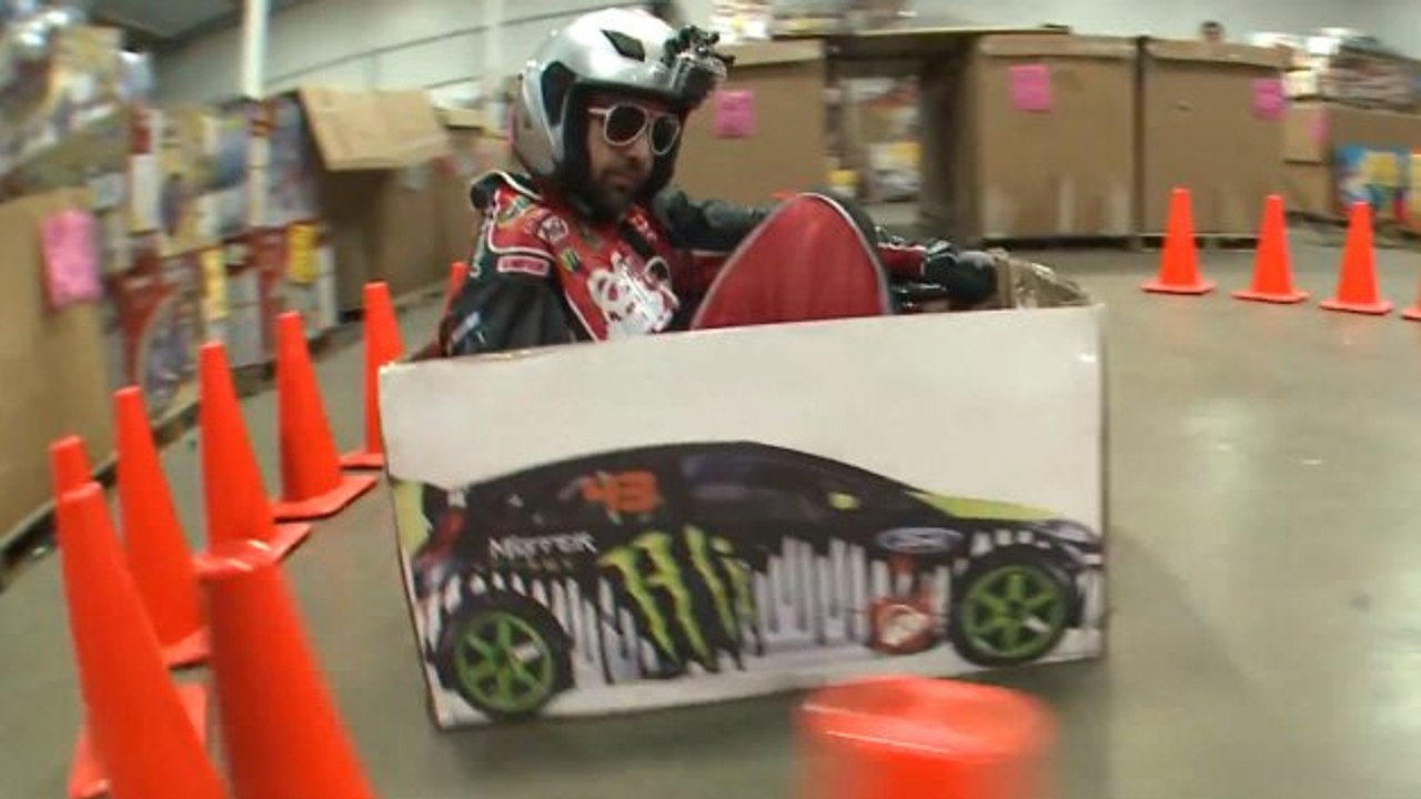 Découvrez Ken Box Crazy Cart, la parodie hilarante de Ken Block