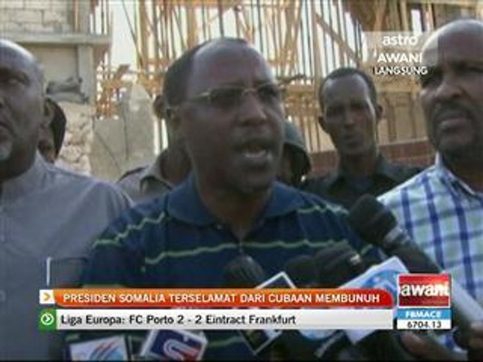 Presiden Somalia terselamat dari cubaan membunuh