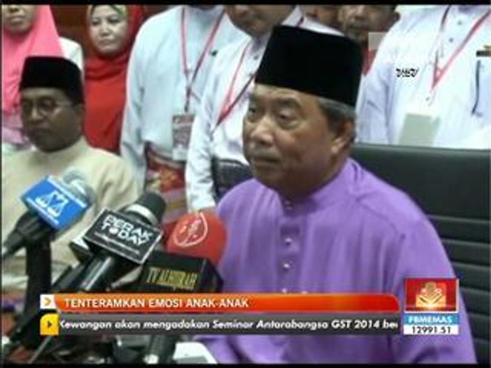 Tenteramkan emosi anak-anak