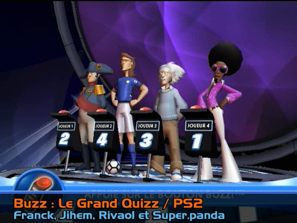 Buzz ! : Le Grand Quiz - Questions de Culture Générale