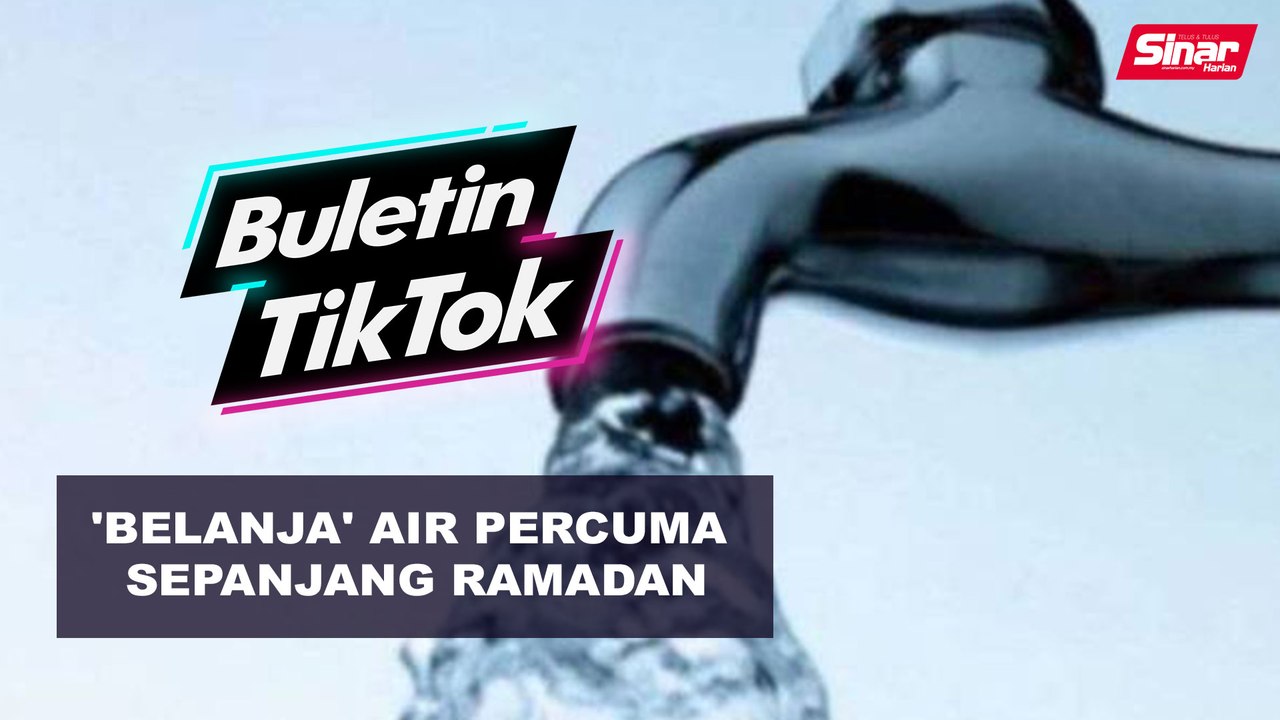 Belanja Air Percuma Sepanjang Ramadan