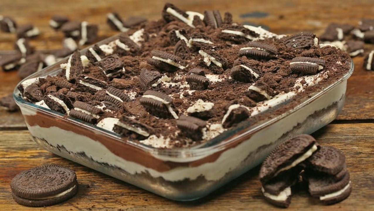 صينية حلى الاوريو