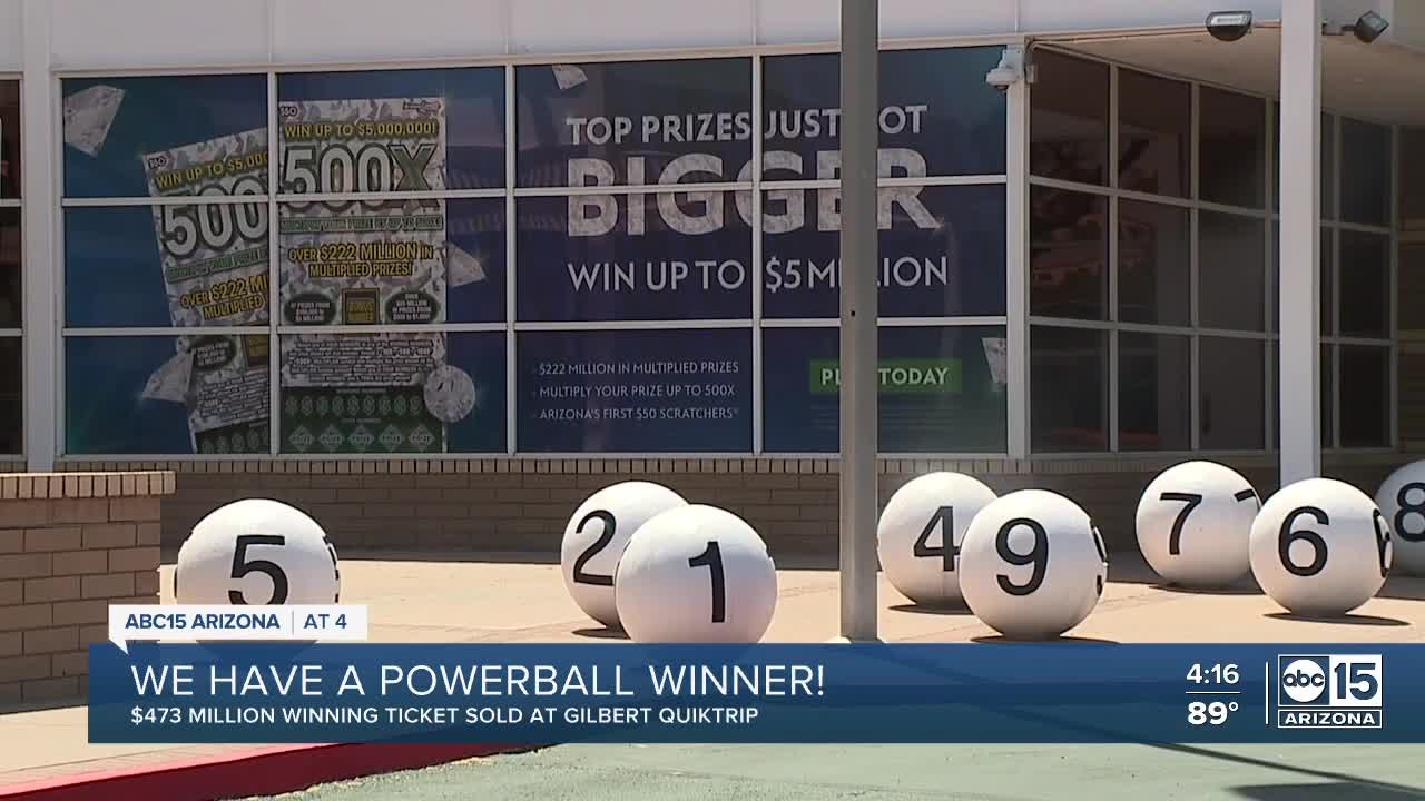 Unclaimed $473 Million Powerball Jackpot in Arizona