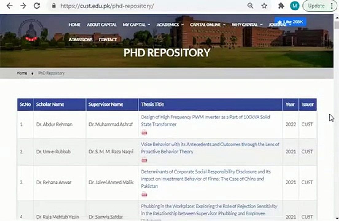 PHD RESEARCH TOPICS
