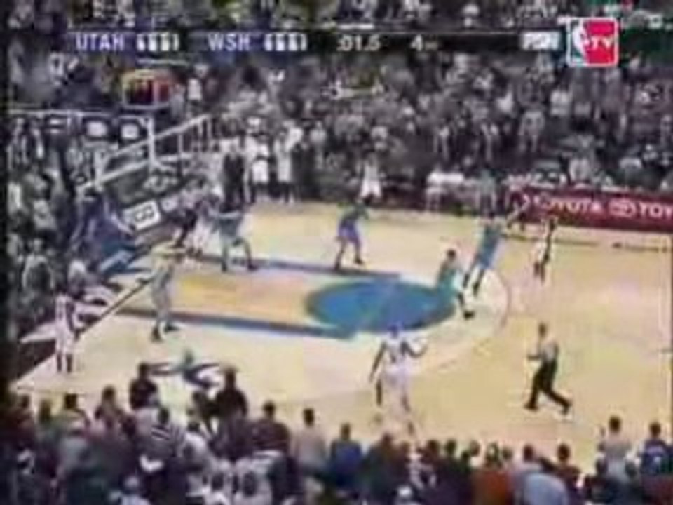 Gilbert Arenas shot at the buzzer