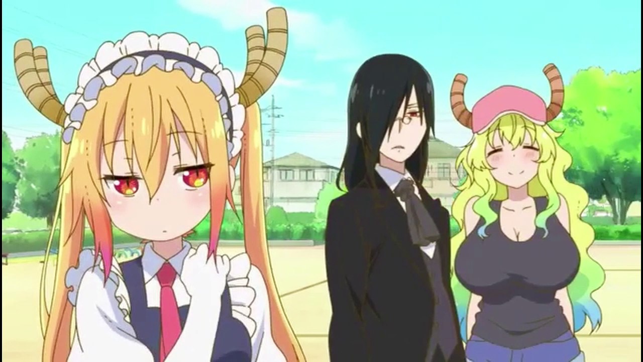 Tohru usando sua habilidade "bola esmaga crânio de emos"
