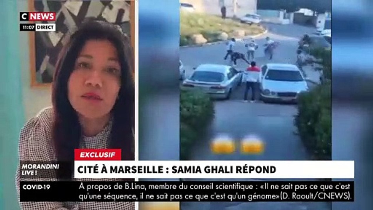 Marseille: Samia Ghali invitée dans "Morandini Live" sur CNews - VIDEO