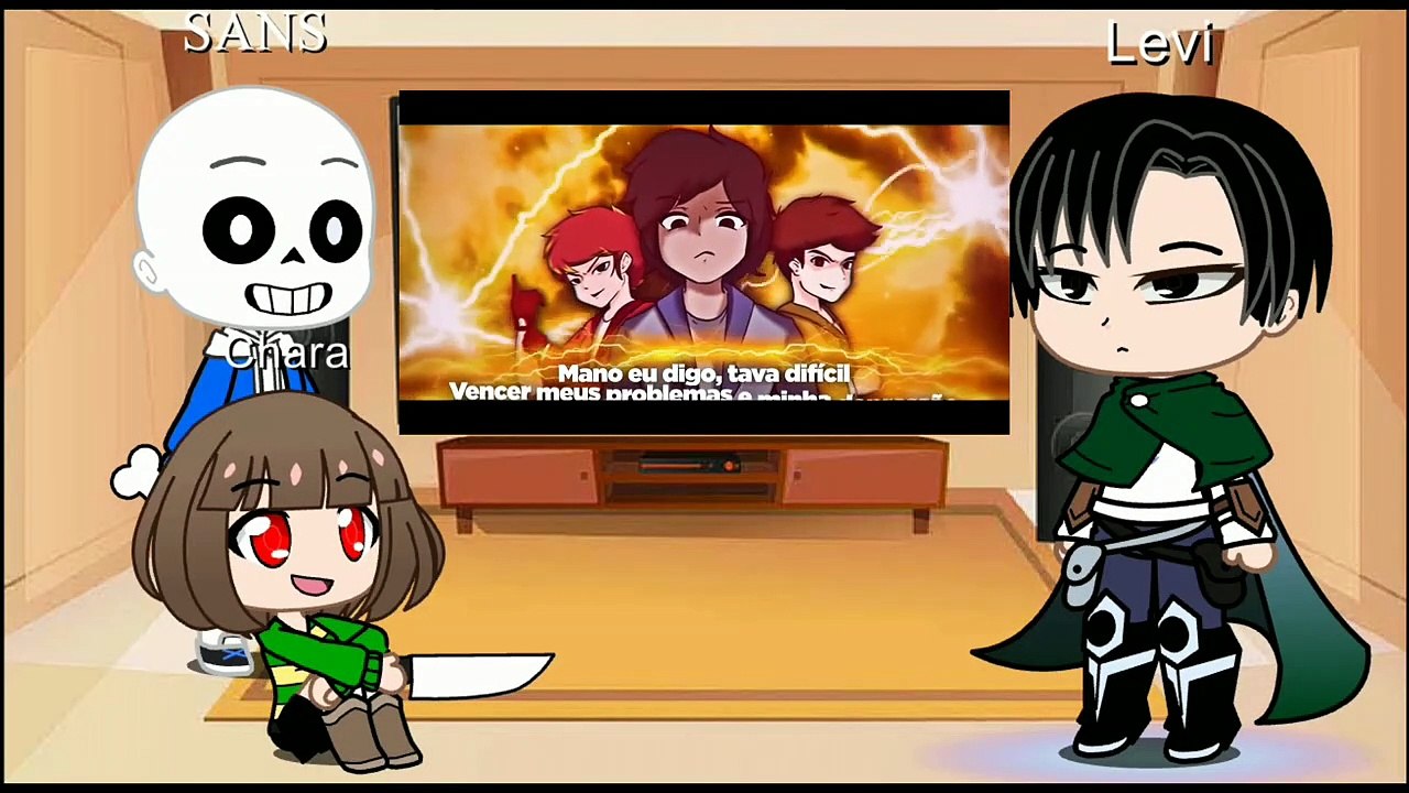 Gacha life React ao Rap Legendary #aot reaction #gacha