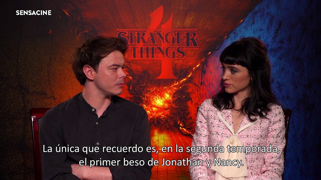 Entrevista temporada 4 &#039;Stranger Things&#039;: Natalia Dyer, Charlie Heaton