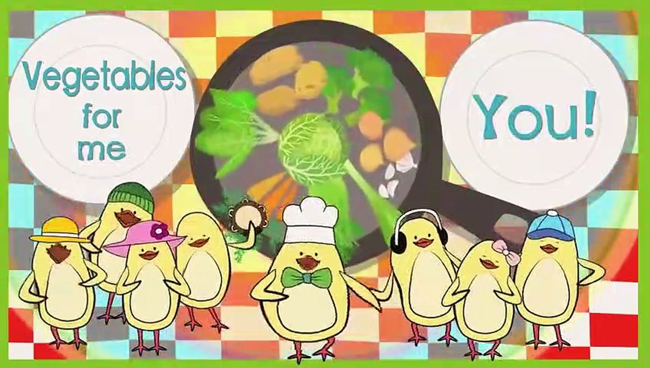Vegetable Song | Songs for kids | The Singing Walrus