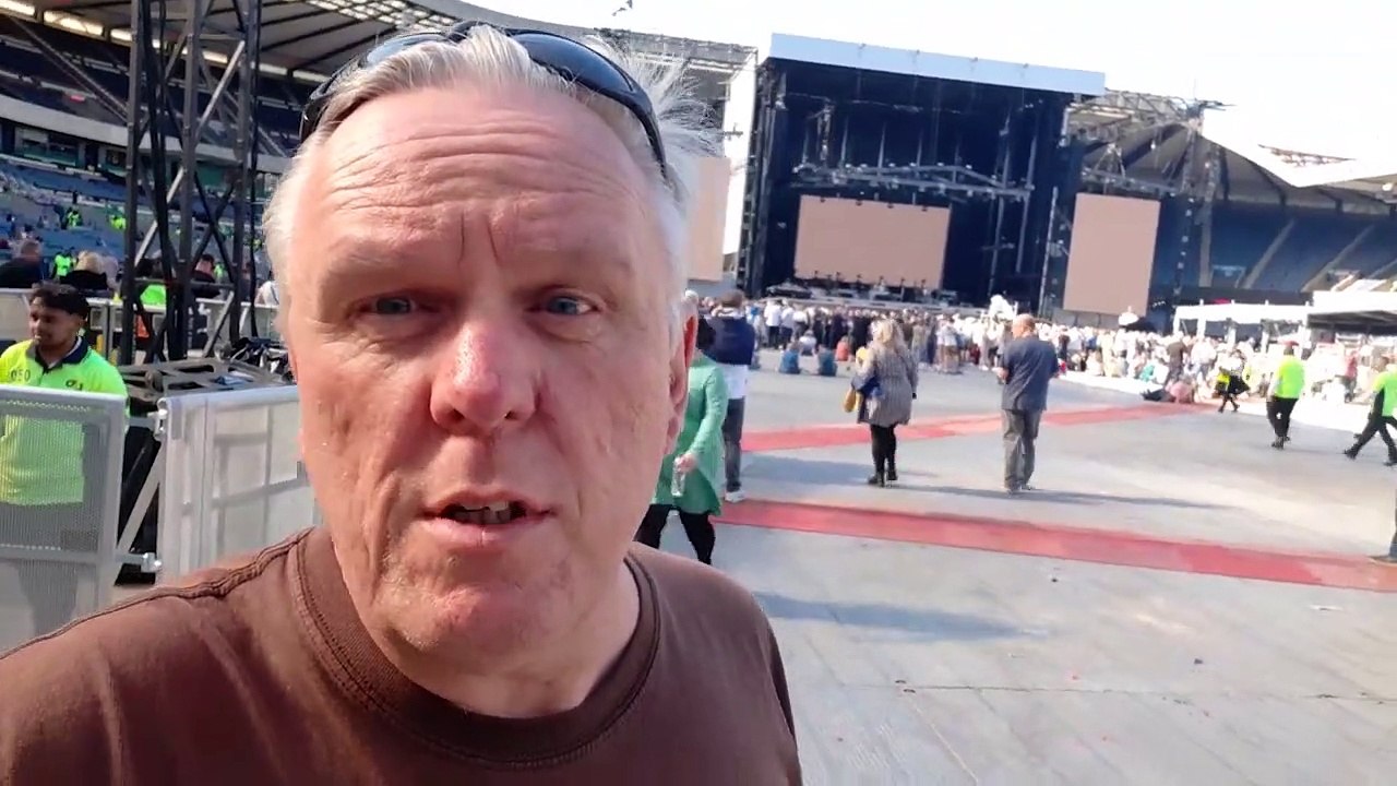 Bruce Springsteen In Edinburgh